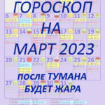 гороскоп на март 2023